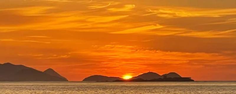 小麦岛日出好看吗
